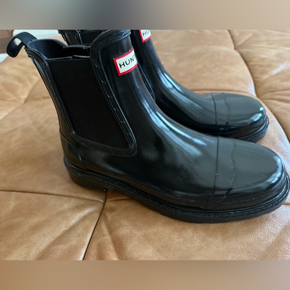 Hunter Original Chelsea Gloss Boot - Picture 3 of 8